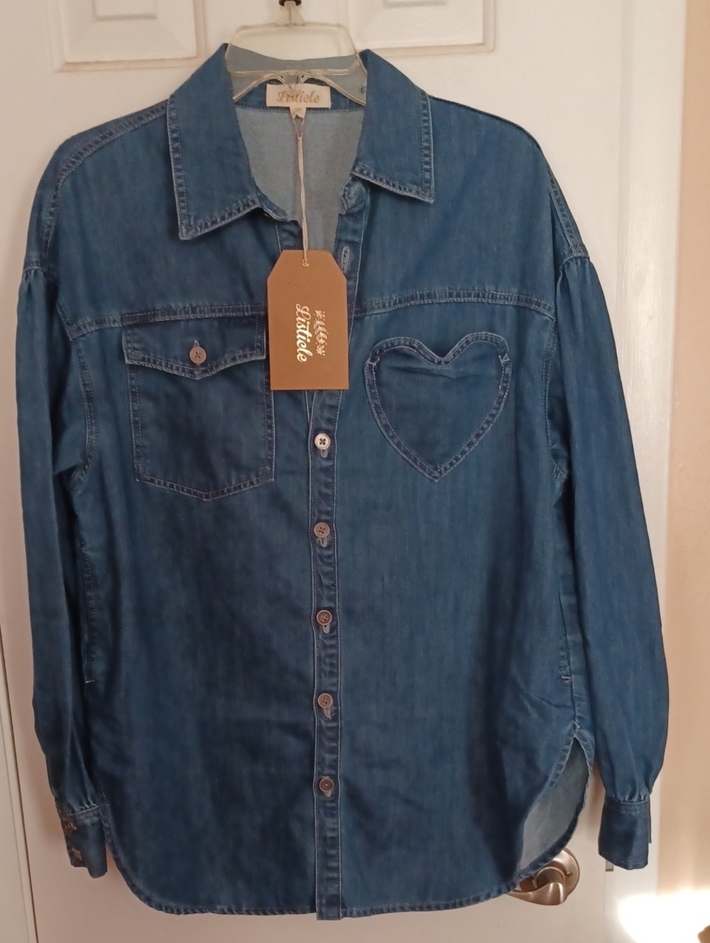 Boutique Denim Button Down